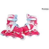 Street Rider Inline-Skates Verstellbar Rosa Größe 27-30 - Rosa