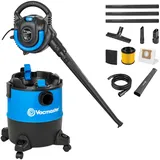 VacMaster VBVB1223PF 1200W 23L Nass Trockensauger Mit Beutel,Mehrzwecksauger Abnehmbarem,Blasfunktion