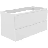 Aica Sanitär Waschbeckenunterschrank 50 cm Unterschrank Waschtischunterschrank Weiß