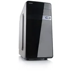 Modecom MINI TREND AIR, Mini Tower, PC, Schwarz, ITX, micro ATX, 1x 80 mm, 80,12