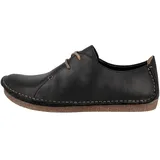 CLARKS Janey Mae Derby, Schwarz (Black Leather)