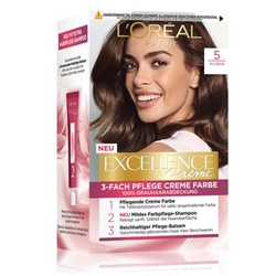 L'Oréal Paris Excellence Crème Nr. 5 - Hellbraun farba do włosów 1 Stk