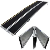 Baumarktplus TRUTZHOLM Rollstuhlrampe Alu 2-fach klappbar 305 cm Traglast 272 kg