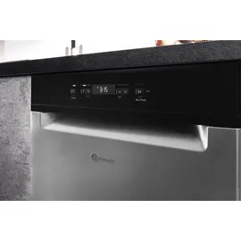 Bauknecht BUC 3C26 X Einbau-Geschirrspüler (unterbaufähig, 598 mm breit, Edelstahl)