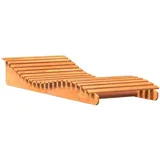 vidaXL Sonnenliege Wachsbraun 205x80x31,5 cm Massivholz Kiefer