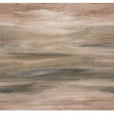 Rasch Textil Rasch Fototapete 363562 - Vliestapete mit abstrakter Aquarell Landschaft in Braun Grau - 3,18m x 3,00m (BxL)