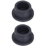 Lansls Poolleiter Gummipuffer, 2 Stück Stopper Für Poolleiter Für Eingelassene Pools Poolleiter Gummipuffer Schwimmbadleiter Stoßfängerschutz Für Die Meisten Schwimmbadleitern (Schwarz)