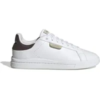 Adidas Damen Court Silk Shoes Schuhe, FTWR White/FTWR White/Champagne met, 39 1/3 EU