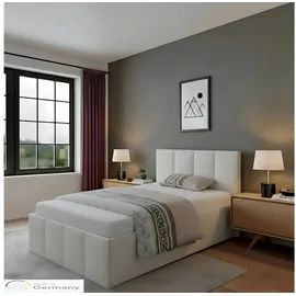 Halmon Schlafkomfort Betten Dalas 100 x 200 cm Beige