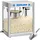 Royal Catering Popcornmaschine 1350 W 5 kg/h Edelstahl silbern - Popcornmaker Popcornautomat Popkornmaschine Popcorngerät Neu