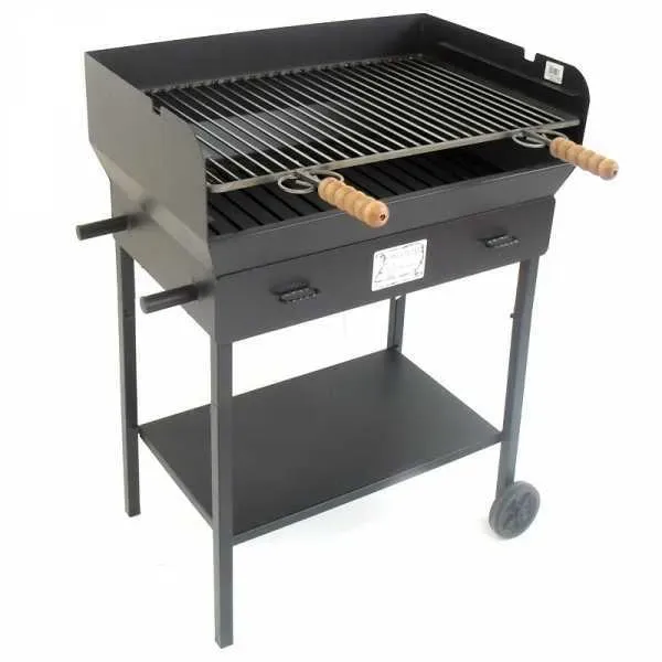 Cruccolini Massa - Holzkohlegrill - 69x45 - aus stabilem Stahl