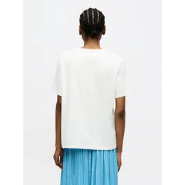 Marc Cain T-Shirt mit Leomotiv weiß 36