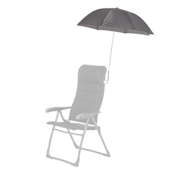BO-CAMP Sonnenschirm für Campingstuhl Regenschirm Klappstuhl Strand Stuhl Schirm