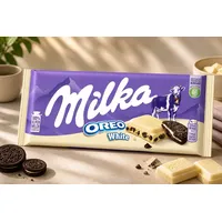 Milka Oreo White Schokolade 3x 100g Tafel Keks Set
