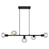 Rabalux Sullivan 5-flg. 83 cm rund schwarz