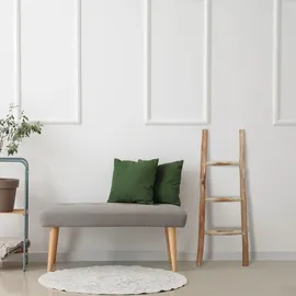 Relaxdays Dekoleiter 90 x 35 x 4,5 cm Braun