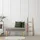 Relaxdays Dekoleiter 90 x 35 x 4,5 cm Braun