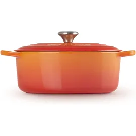 Le Creuset Signature Bräter 31 cm oval ofenrot