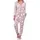 normann Jumpsuit Schlafanzug Sterneoptik Rosa 36/38