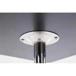 CLP Stehtisch 60 X 60 cm, Schwarz,