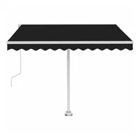 VidaXL Standmarkise Automatisch 300 x 250 cm grau