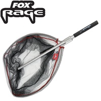 Fox Rage Speedflow II Large Net 74x74cm - Kescher zum Angeln, Unterfangkescher zum Spinnfischen, Fischkescher zum Raubfischangeln