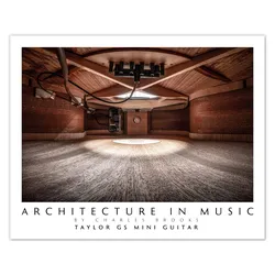 Architecture in Music "Taylor GS Mini-Gitarre" 75 x 60 cm