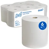 Scott Rollenhandtücher, weiß, 6667