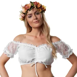 tectake® Dirndlbluse Lore