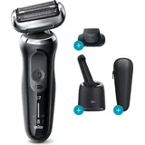 Braun Series 7 70-N7200cc, Folienschaber, Schwarz, Akku, Lithium-Ion (Li-Ion), Integrierte Batterie, 50 min - Schwarz