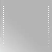 VidaXL LED-Badspiegel 40x40 cm