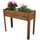 Harms Import Hochbeet mit Vlies-Einlage 90 x 40 x 80 cm Akazie