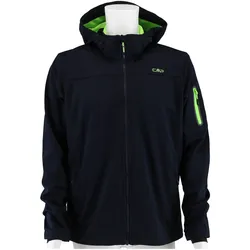 CMP Softshelljacke Light mit Kapuze (winddicht, wasserfest) navyblau Herren