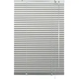 GARDINIA Aluminium-Jalousie 25 mm 90 x 130 cm silber