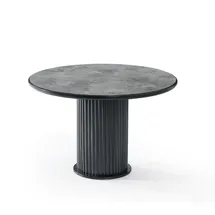 aea Esstisch Ø 120 cm schwarz