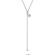 Liebeskind Berlin Y-Kette The Love Bond Silber Edelstahl