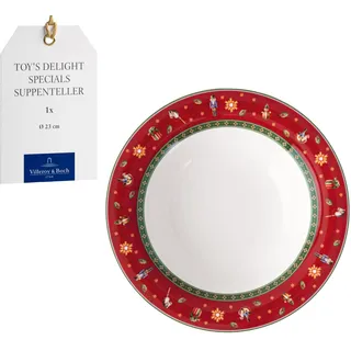 Villeroy & Boch - Suppenteller, rot Toy's Delight Specials Geschirr (24.89 € / )