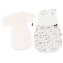 Träumeland Babyschlafsack 3 tlg Set LIEMBICH, Design Dschungel (3 tlg) grün 50/56 | 80 cm