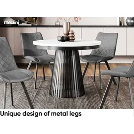 meblini Ø 100 cm weiß