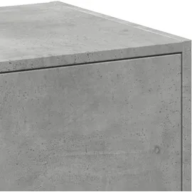 vidaXL Apothekerschrank Betongrau 30 x 41 x 77,5 cm Grau