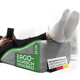 Well B4 Ergonomisches Venenkissen zum Beine hochlagern - Beinauflage zum Beine hochlegen - Beinhochlagerungskissen - Keilkissen Stützkissen für Beine & Knie ideal als Lymphkissen und Venenkeil für beide Beine