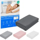 Dreamdry Matratzenschoner 180x200 - Inkontinenzunterlage waschbar, Matratzenschoner 180x200 atmungsaktiv wasserdicht, wasserdichte Matratzenauflage, Matratzenbezug, Nässeschutz