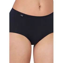 SLOGGI 24/7 Cotton Midi C3P Slip, Black, 48