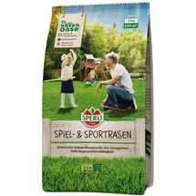 Sperli SPERLI's Spiel- & Sportrasen 88635 - RSM 2.3 qualifiziert - 2 kg für 100 m2 - Robuster Rasensamen für Sport und Spiel - Schnellkeimend & Intensiv Grün - Ideal für Hausgärten