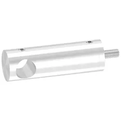 Querstabhalter / Lang / mit Bohrung 14,2 mm / für Anschluss Flach