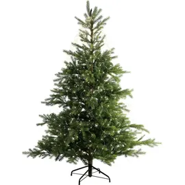 Lumineo LED-Lichterkette Lichtbündel 1,9 m Silber warmweiß