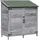 vidaXL Gartenhaus 1,07 x 0,56 m Grau