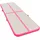 vidaXL Aufblasbare Gymnastikmatte mit Pumpe 800×100×10 cm PVC Rosa