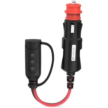 Ctek INDICATOR CIG PLUG, LED-Anzeige für den Batterieladestatus und Aufladezeitpunkt, in Verwendung der 12 V Fahrzeugladebuchse, für alle 12V Blei-Säure-Batterien und CTEK Ladegeräte bis zu 8 A