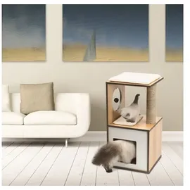 VESPER V-Box small 37 x 37 x 72,5 cm walnuss